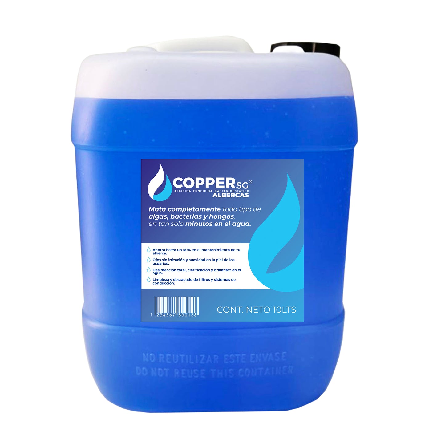 Copper Albercas 10Lt.