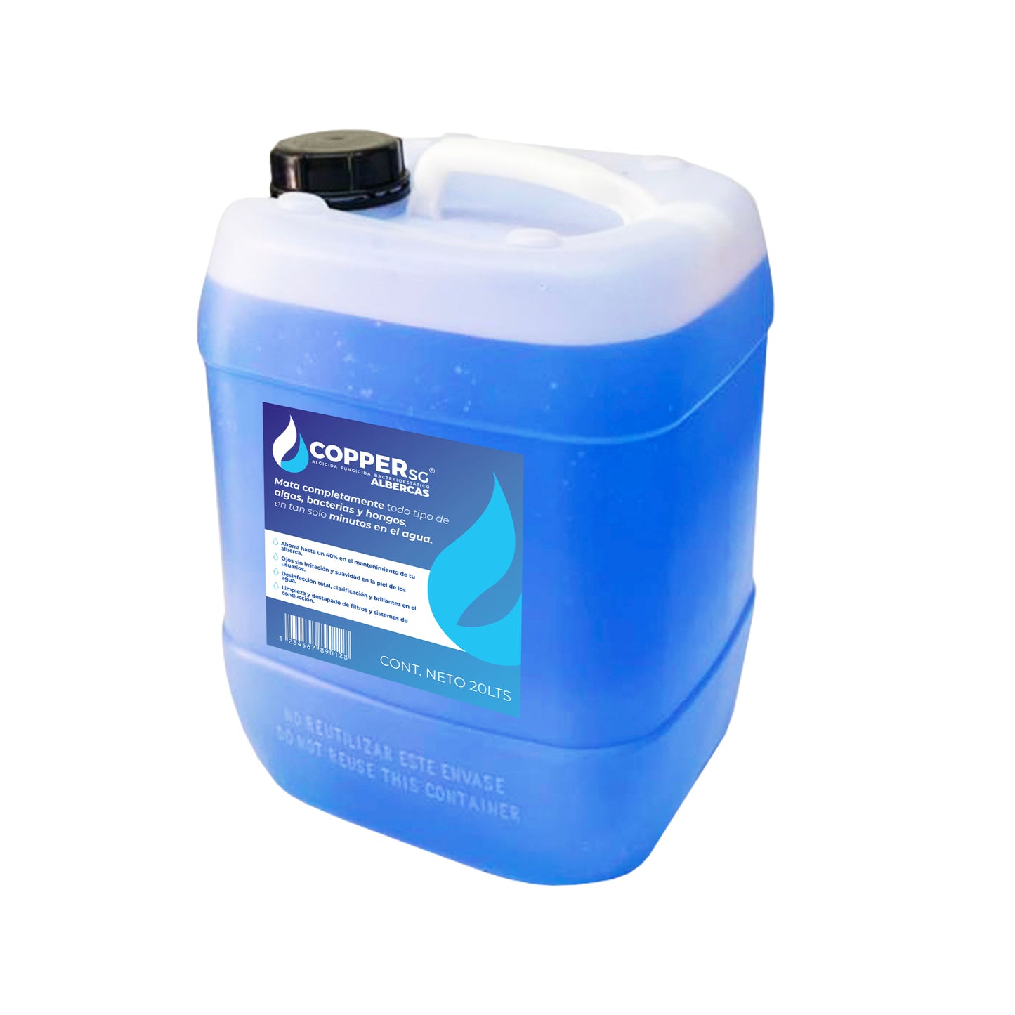Copper Albercas 20Lt.
