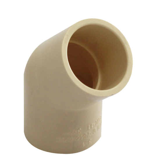 Codo CPVC 45°