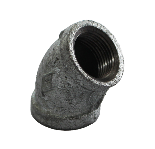 Codo Galvanizado 45°