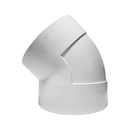 Codo 45° PVC Sanitario