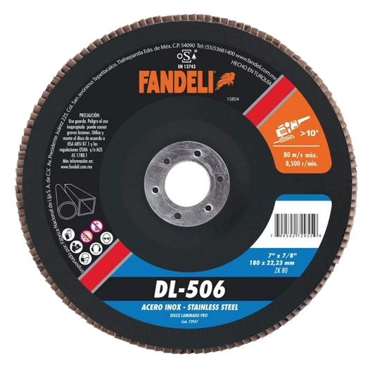Disco laminado de lija