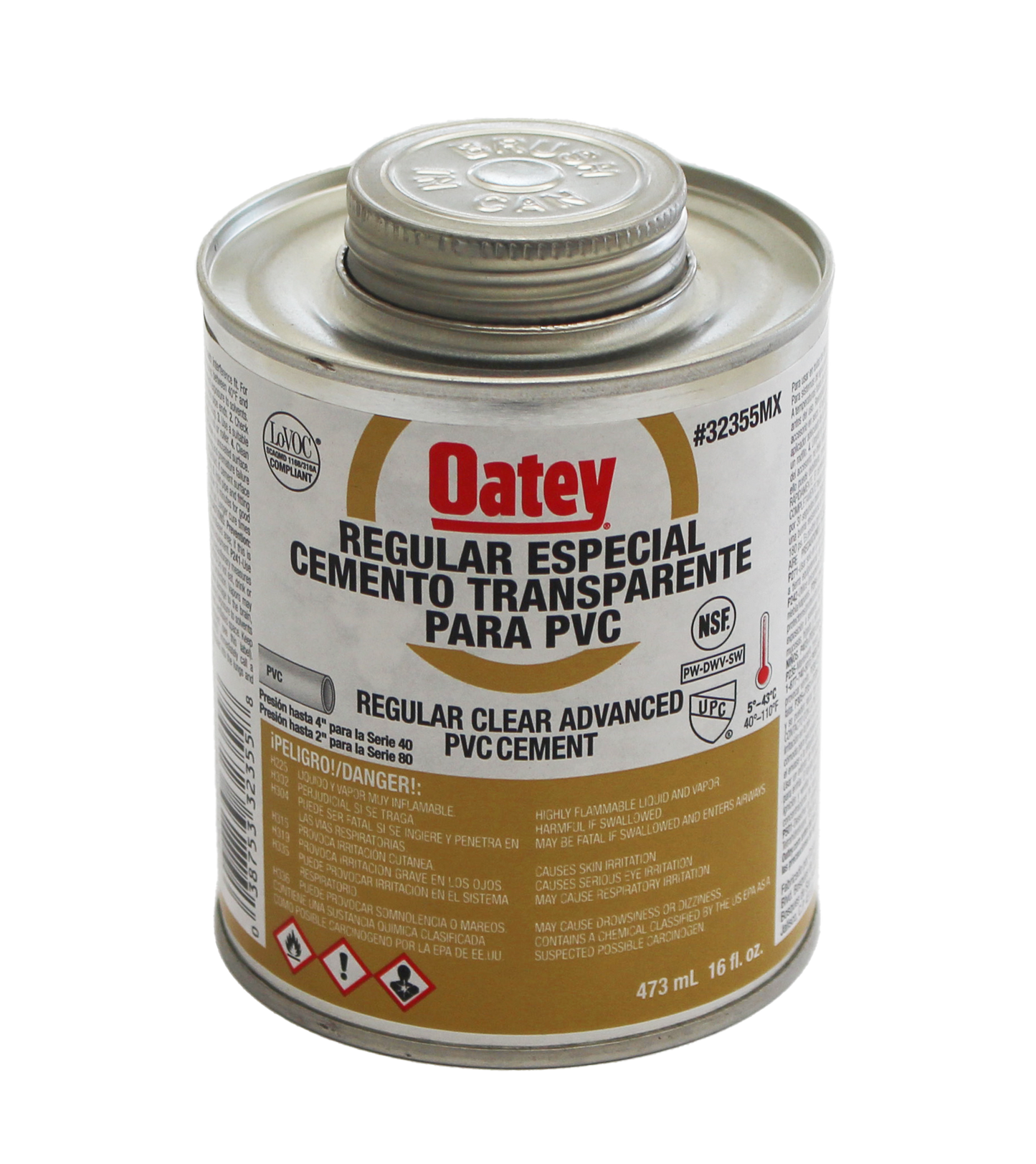 Oatey Cemento Transparente